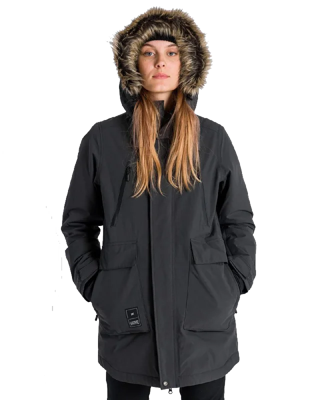 Reflective JacketsL1 Women's Fairbanks Jacket - Black - 2024