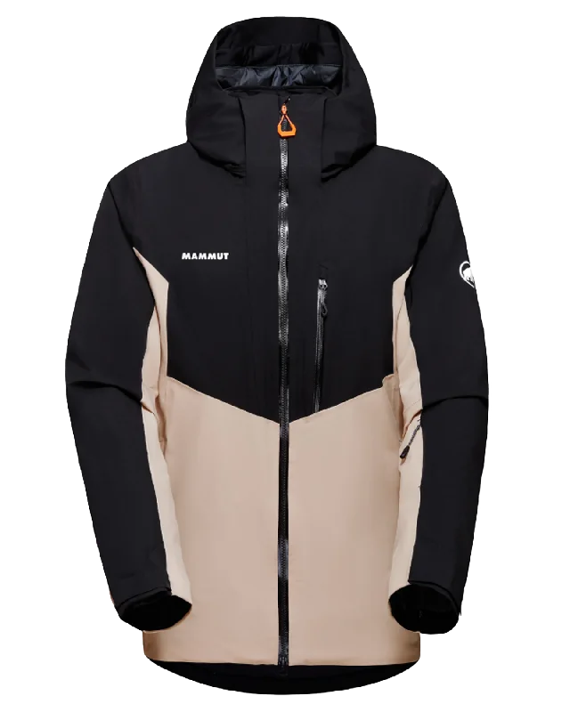 WindbreakersMammut Stoney Hs Thermo Snow Jacket - Savannah / Black