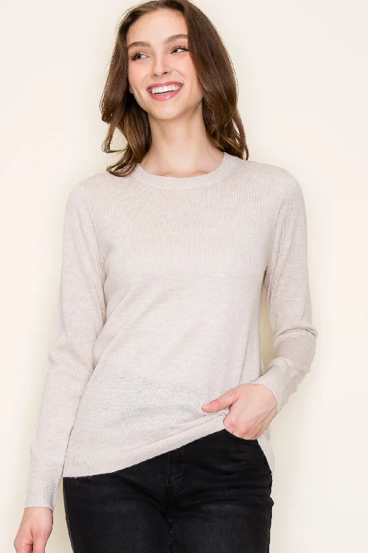 Winter Knit TopsTony Sweater - Oatmeal