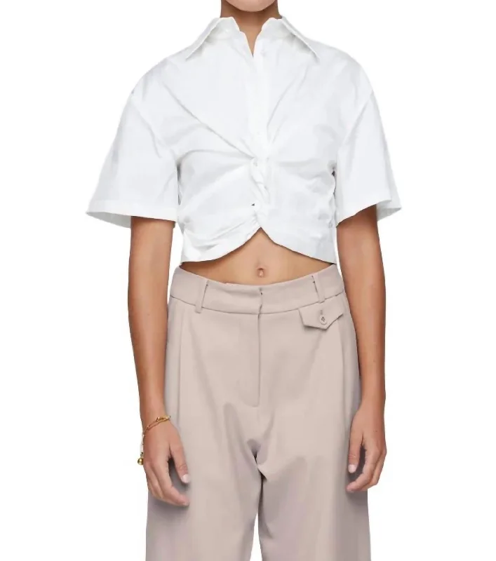 Button-Down ShirtsAbby Shirt In Swan