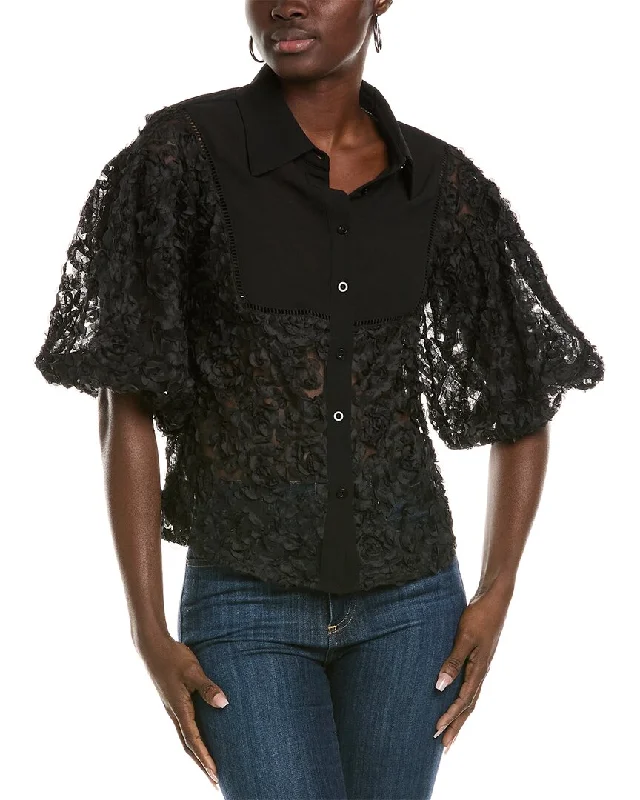 Glitter ShirtsGracia Floral Shirt