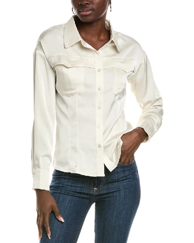 Sheer ShirtsGracia Pocket Shirt