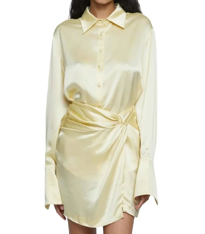 Peplum ShirtsLana Shirt In Champagne