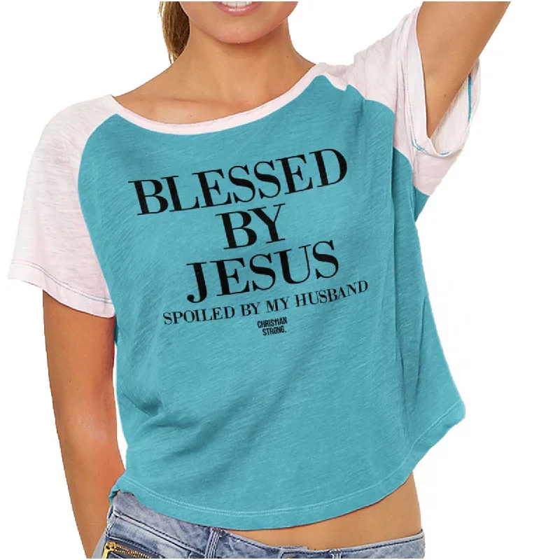 Jersey T-ShirtsBlessed by Jesus Vintage T Shirts