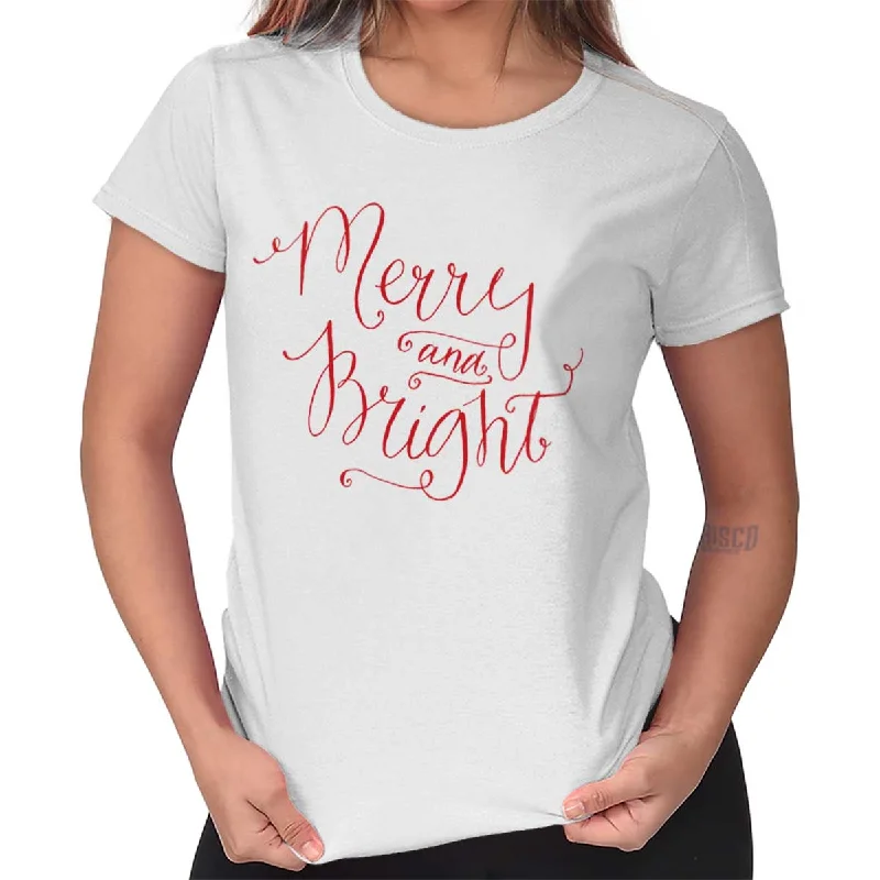 Reflective T-ShirtsMerry & Bright Ladies T Shirt