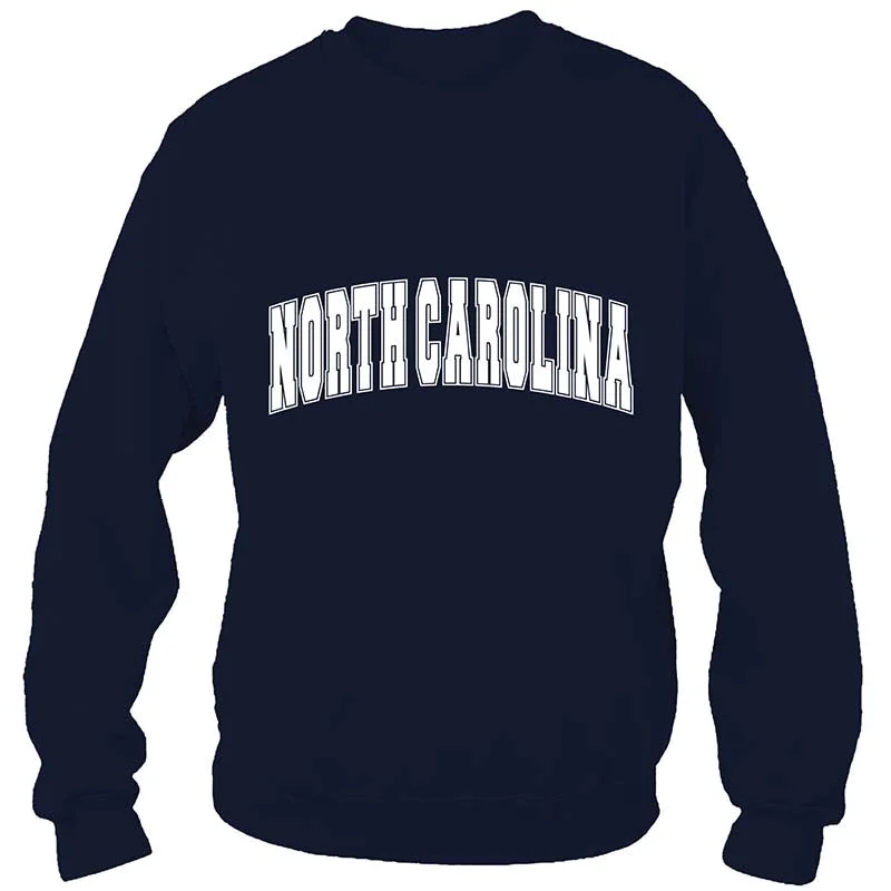 Embellished T-ShirtsNorth Carolina Bar Arch Crewneck Sweatshirt