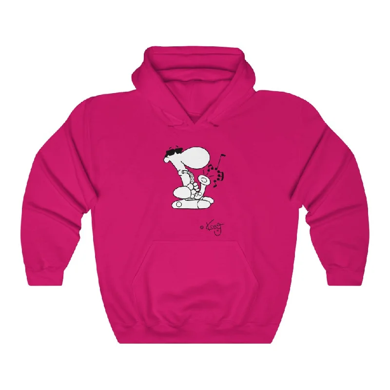 Sax Dude,Unisex Heavy Blend™ Hooded SweatshirtEmbroidered Sweatshirts